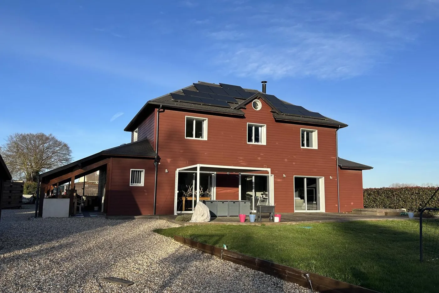 Maison contemporaine à La Neuville-du-Bosc